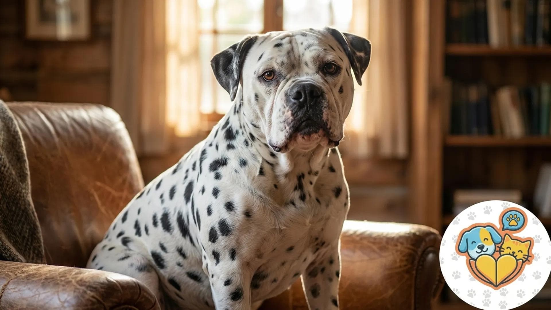 The Bullmatian (Bulldog + Dalmatian)